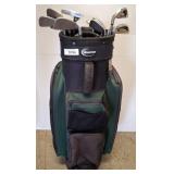 Golf Club Set with Bag and Mixed Brands