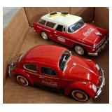 Coca-Cola Themed Die-Cast Model Cars Lot