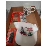 Coca-Cola Cap, Pens, Mug, and Keychain Bundle