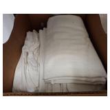 Folded White Fabric Textiles