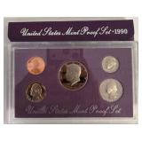 1990 United States Mint Proof Coin Set