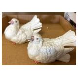 Porcelain Dove Figurines