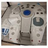 Plastic starwars Spaceship Playset with Light-Up F