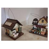 Decorative Birdhouses with Themed Designs