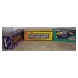 Three Model Trains in Original Packaging