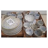 North Carolina Pottery Pieces some has chipped are