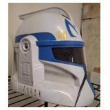 Clone Trooper Helmet with Blue Accents
