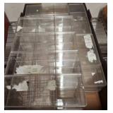 Clear Plastic Divided Storage Containers