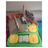 Lot: Garmin Device, Tools, and Kitchen Items