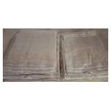 Group of Striped Aprons, 26' x 36'