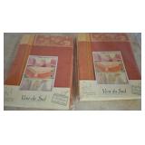 Two Vent du Sud Jacquard Tablecloths