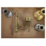 Brass and Metal Candle Holders