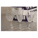 23 Crystal Glassware Pieces