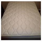 Queen Mattress With Box Spring and Metal Frame
