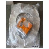 Kohler White Elongated Toilet Seat Set
