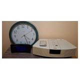 Bose Wave Radio no power cord , Clock, and Digital