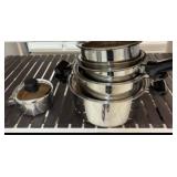 Stainless Steel Cookware With Lids