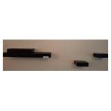 Black Floating Wood Shelves