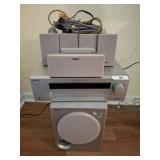 Sony Audio System with Speakers and Remote