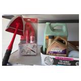 Cleaning Tools and Solutions Assortment