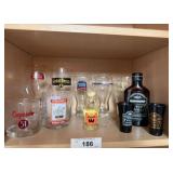 Barware Glasses and Wild Spirit Bottle