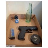 Walther Airsoft Gun and Accessories Lot