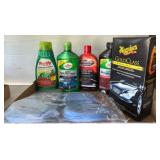 Car Care Lot with Turtle Wax and Meguiar