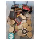 Casino Tokens and Matchbooks