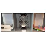 Glass Hourglass beach scenes coat rack