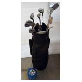Golf Clubs with Bag and Golf Balls