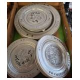 State-Themed Pewter Plates by Gator Creations