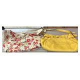 Two Handbags: Guess and Tignanello