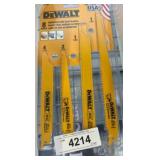 DeWalt 8-Piece Reciprocating Saw Blade Set