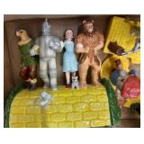 Ceramic Wizard of Oz Figures With Accessories