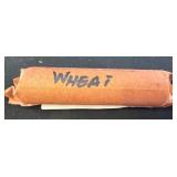 Roll of Wheat Pennies in Paper Wrapper
