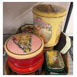 Decorative Metal Tins