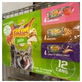 Friskies Pate Wet Cat Food Variety Pack, 12 Cans