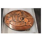 Harley Owners Group Belt Buckle, 1991
