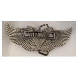 Harley-Davidson Winged Belt Buckle in Metal
