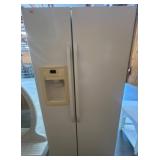 GE Side-by-Side Refrigerator with Dispenser