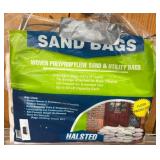 Partial Bag of Halsted Woven Sand Bags