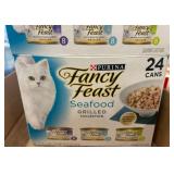 Purina Fancy Feast Seafood Grilled Cat Food Lot