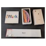Apple Electronics Lot: iPhones, iWatch, iWork Box
