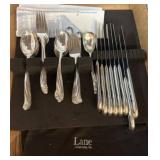 30-Piece Silverplate Flatware Set by International