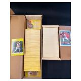 Baseball Cards in Boxes