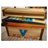 Wood Boxes with Assorted Contents
