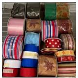 Ribbon Spools in Various Colors and Styles