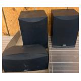 RCA Model SP9932 Speaker Set of Three