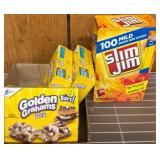 Slim Jim Snack Sticks & Golden Grahams Treats