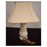 Belleek Woodland Bouquet Lamp with Shade